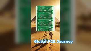 Today's mission: Send the PCB across the ocean to see the world.